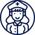 female nurse icon